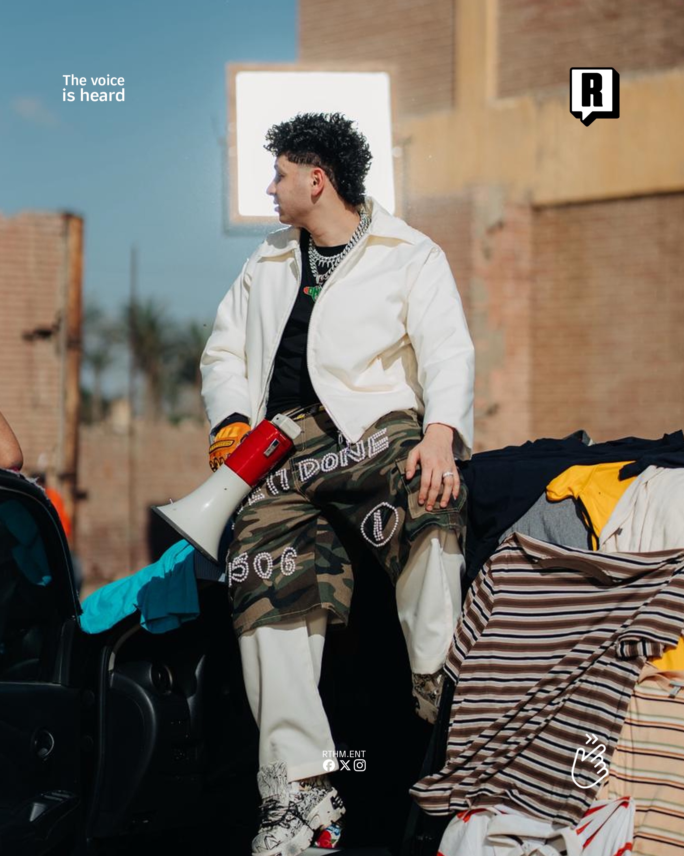  صور حصرية من كواليس كليب “كله زي بعضه”، العمل الذي يجمع CoolPix مع Shahyn و onuy ويقدم رؤية ساخرة عن التشابه والتكرار في المشهد الحالي 7