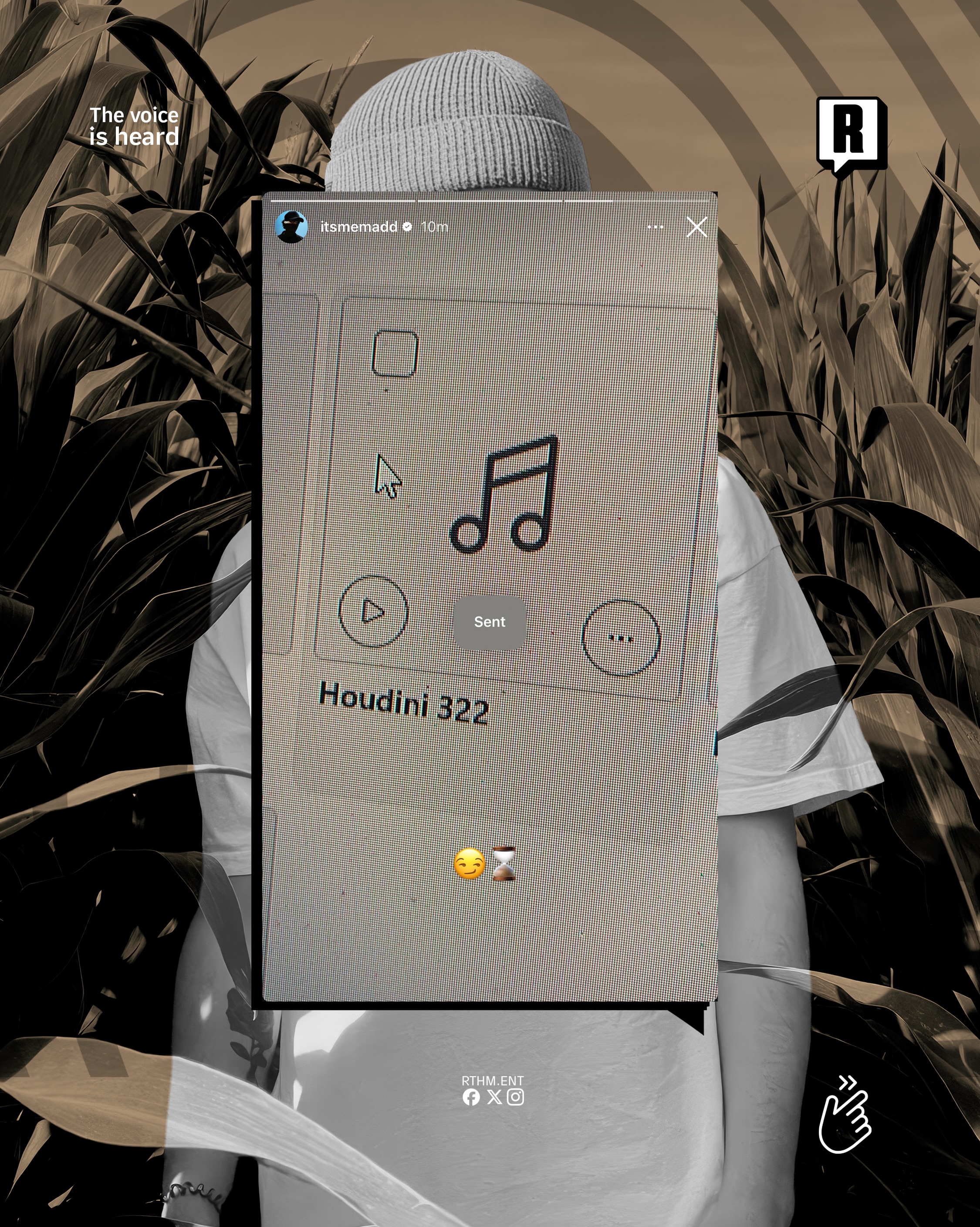 تلميح الرابر المغربي Madd لقرب إصدار تراك Houdini 3