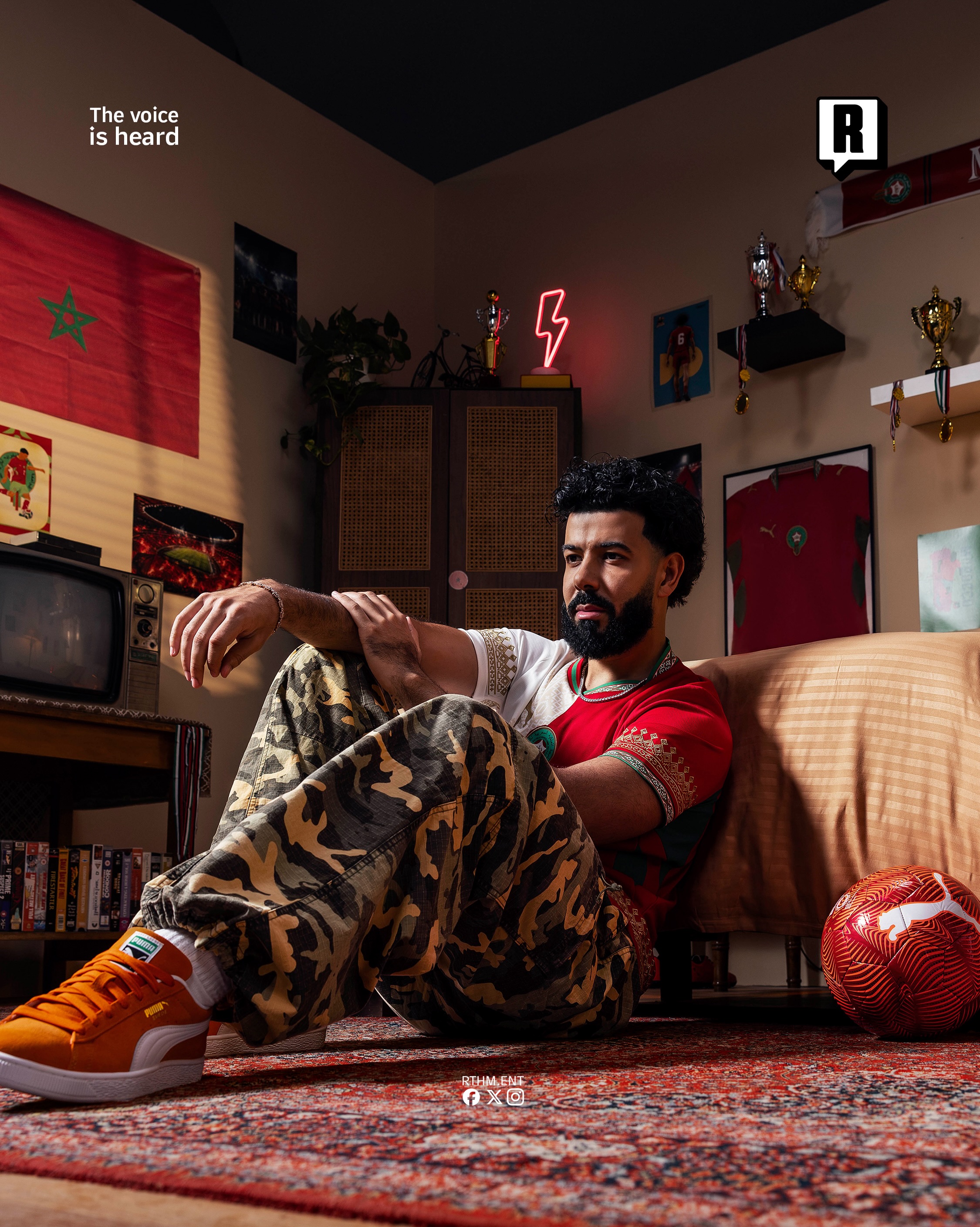 التعاون الأول من نوعه بين PUMA Middle East والفنان DYSTINCT 5