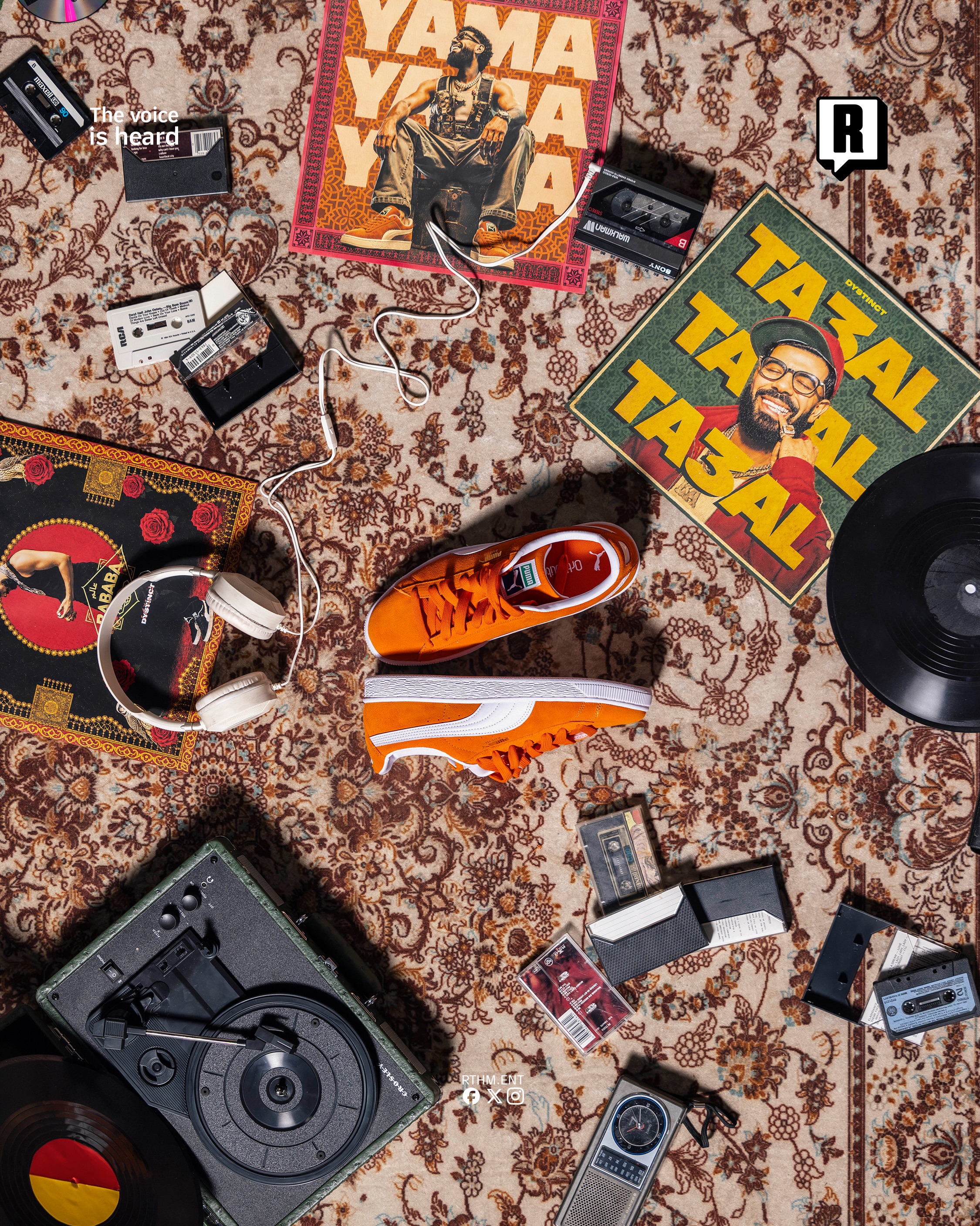 التعاون الأول من نوعه بين PUMA Middle East والفنان DYSTINCT 7