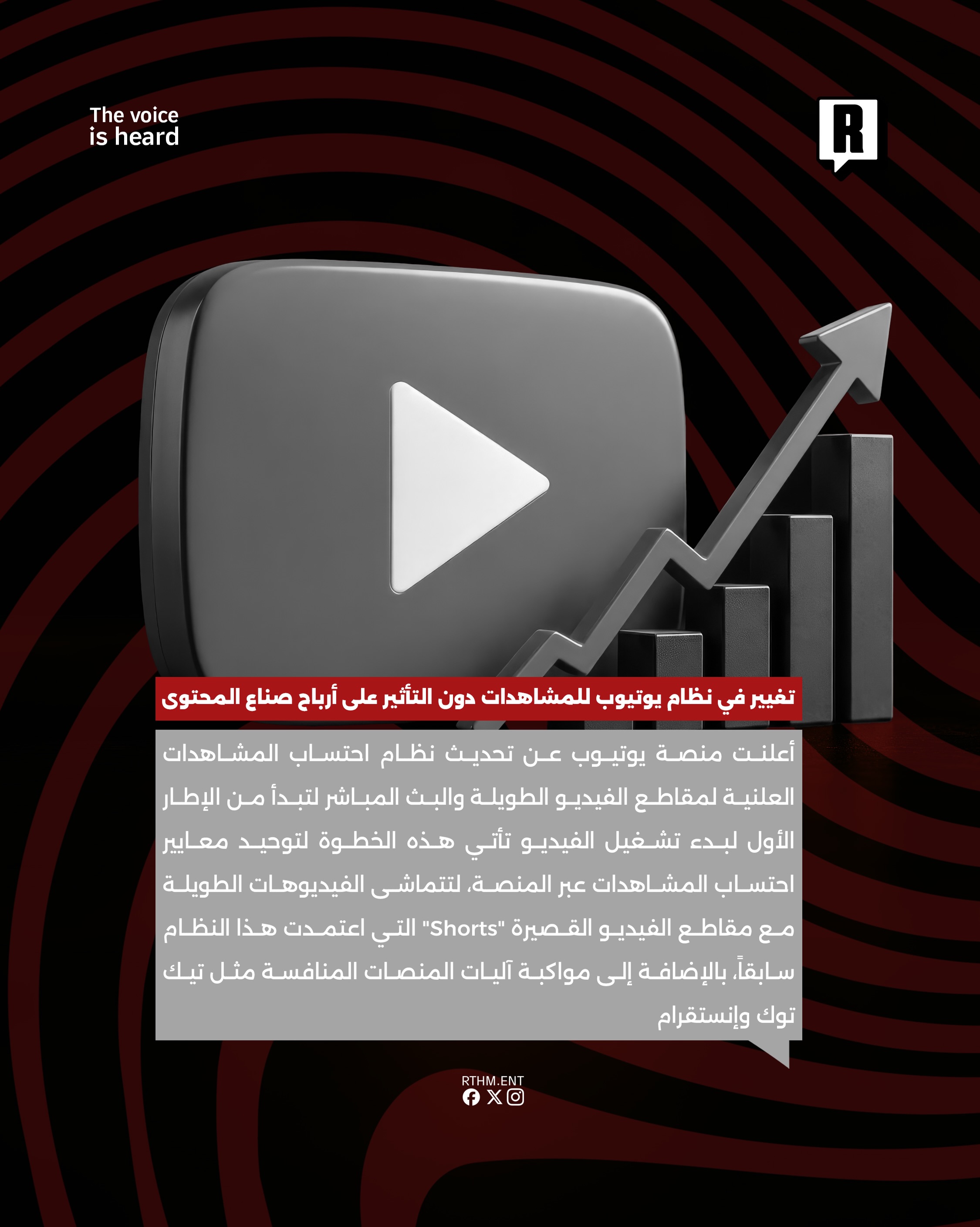 تغيير في نظام يوتيوب للمشاهدات دون التأثير على أرباح صناع المحتوى 2